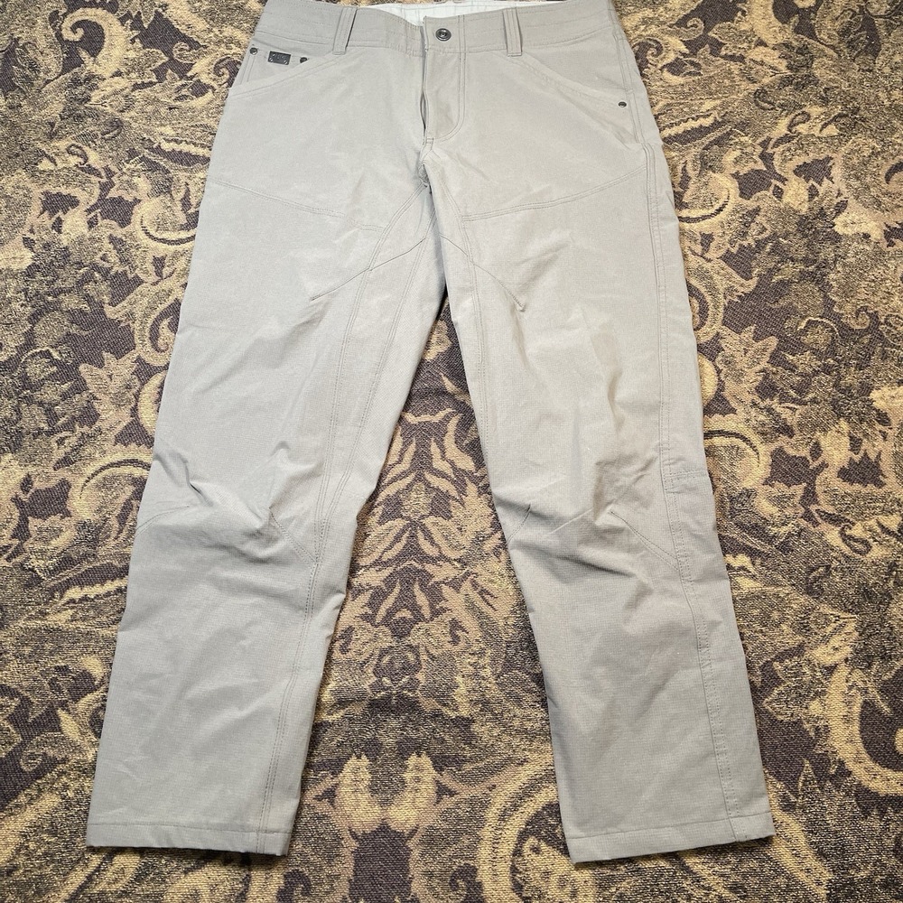 Kuhl Silencr Pants Mens 32x29 Gray Hiking Outdoors Performance